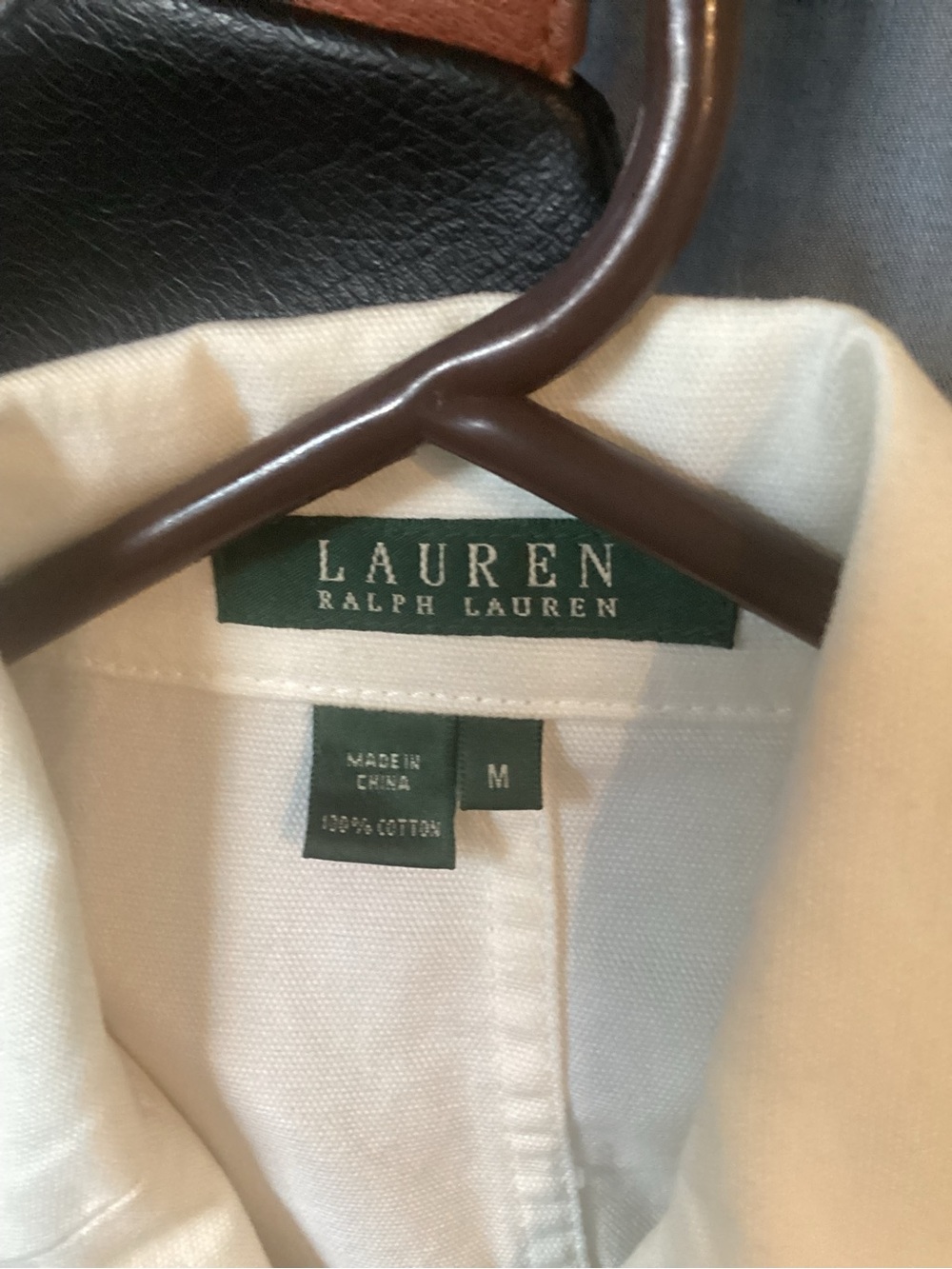 Ralph Lauren White Military-Style Utility Jacket with Gold Buttons - Picture 3 of 16